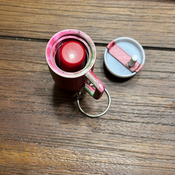 3D Printed “Stanley” chapstick holder keychain - Picture 2 of 7